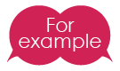 for exsample